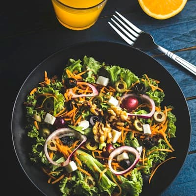 Colorful dishes