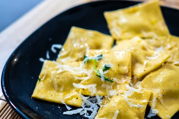 Fresh Ravioli with Ricotta & Sage